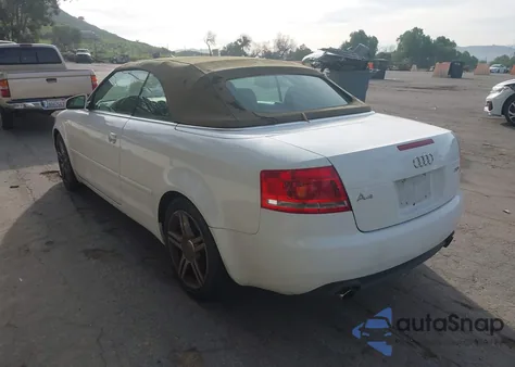 2008 Audi A4 2.0T from USA, damaged, VIN WAUAF48H78K013054